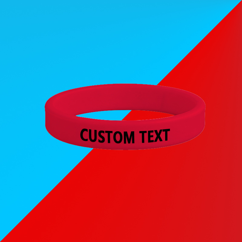 70pcs Custom Silicone Wristbands, Personalised Gift Set
